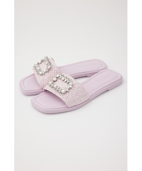 STACCATO(スタッカート)の「セーヌフラットサンダル(サンダル・レディース・ピンク/キナリ・22.5cm/22cm/23cm/23.5cm/24cm/24.5cm)」の1枚目の写真