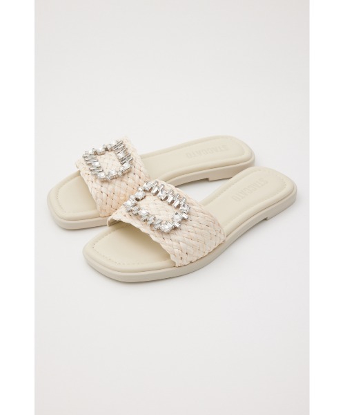 STACCATO(スタッカート)の「セーヌフラットサンダル(サンダル・レディース・ピンク/キナリ・22.5cm/22cm/23cm/23.5cm/24cm/24.5cm)」の2枚目の写真