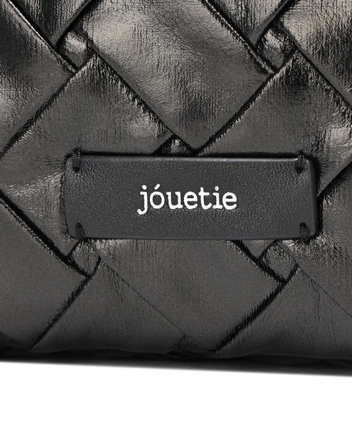 jouetie(ジュエティ)の「【jouetie/ジュエティ】クロスエンボス Wファスナーボックスショルダーバッグ(ショルダーバッグ・レディース・ベージュ/ピンク/ブラック/シルバー・FREE)」の7枚目の写真