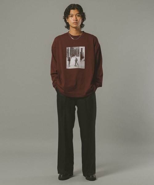 RAGEBLUE(レイジブルー)の「10s/コラージュフォトロンT(Tシャツ/カットソー・メンズ・ピンク/ブラウン/ホワイト・LARGE/MEDIUM)」の18枚目の写真