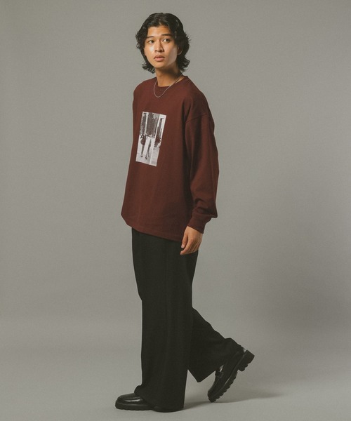 RAGEBLUE(レイジブルー)の「10s/コラージュフォトロンT(Tシャツ/カットソー・メンズ・ピンク/ブラウン/ホワイト・LARGE/MEDIUM)」の20枚目の写真