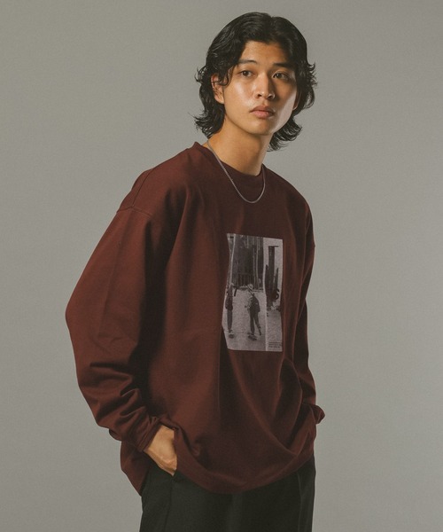 RAGEBLUE(レイジブルー)の「10s/コラージュフォトロンT(Tシャツ/カットソー・メンズ・ピンク/ブラウン/ホワイト・LARGE/MEDIUM)」の10枚目の写真