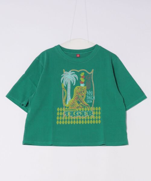チャイハネ(チャイハネ)の「【チャイハネ】ジポアTシャツ(Tシャツ/カットソー・レディース・ブラック/グリーン/ホワイト・FREE)」の16枚目の写真