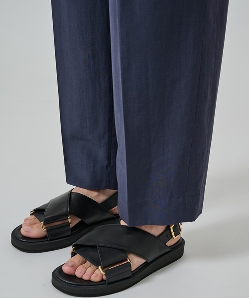 STUDIOUS(ステュディオス)の「【soe/ソーイ】別注 Wide Slacks(スラックス・メンズ・ネイビー/ブラック・2/1)」の12枚目の写真