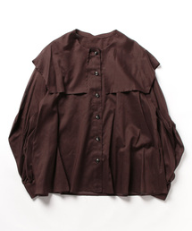 お値下げ！　LANVIN ON BLEW トップス　新品未使用 ランバン オン ブルー LANVIN en Bleu バックストラップウェッジ