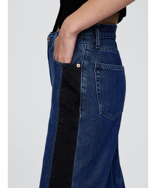 GAP(ギャップ)の「ミッドライズ ウルトラソフト バギーデニム(デニムパンツ・レディース・ライトインディゴブルー・23/24/25/26/27/28/29/30)」の2枚目の写真