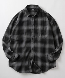 SlashDate（スラッシュデイト）の「【70】オンブレチェックシャツ／ネルシャツ／アメカジ（シャツ/ブラウス）」