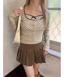 PHILLY（フィリー）の「《2点セット》レースポイントキャミセットカーディガン（Tシャツ/カットソー）」