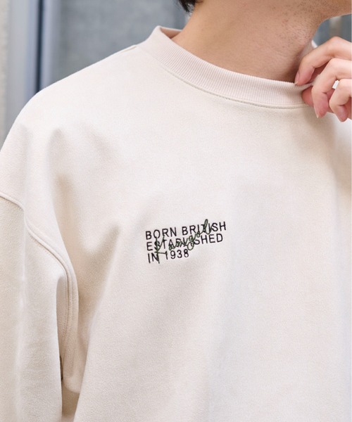 セール】【25年秋冬新作】【KANGOL】別注フェイクスエードワンポイント