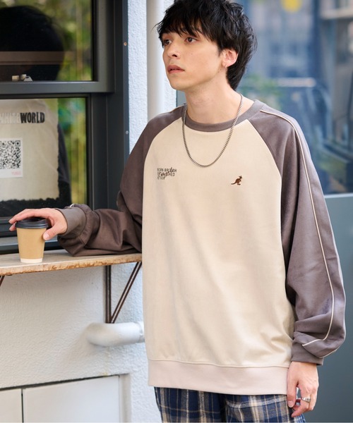 セール】【25年秋冬新作】【KANGOL】別注フェイクスエードワンポイント