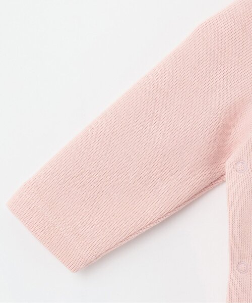 sense of wonder（センスオブワンダー）の「リバティウサクマカバーオール（ロンパース・キッズ・ピンク/ホワイト系・70cm/80ｃｍ）」の3枚目の写真