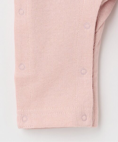 sense of wonder（センスオブワンダー）の「リバティウサクマカバーオール（ロンパース・キッズ・ピンク/ホワイト系・70cm/80ｃｍ）」の4枚目の写真