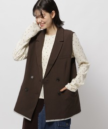 niko and... | テーラードダブルジャケットベスト(ベスト)