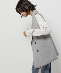 niko and... | テーラードダブルジャケットベスト(ベスト)