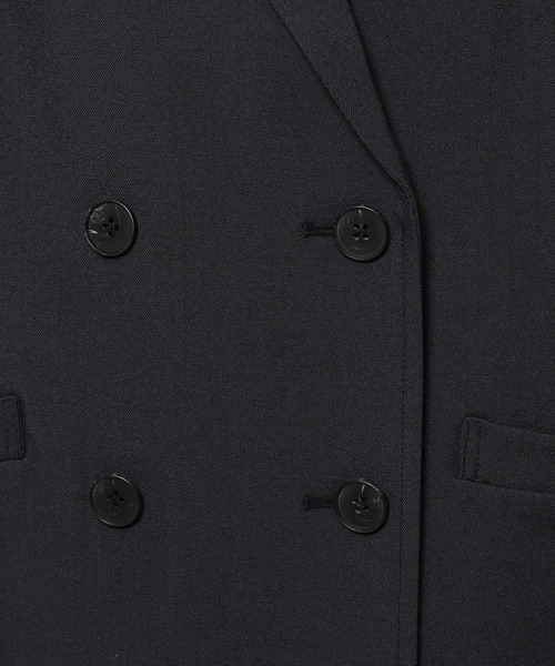 niko and...（ニコアンド）の「テーラードダブルジャケットベスト（ベスト・レディース・グレー/ブラック/ブラウン・FREE）」の22枚目の写真