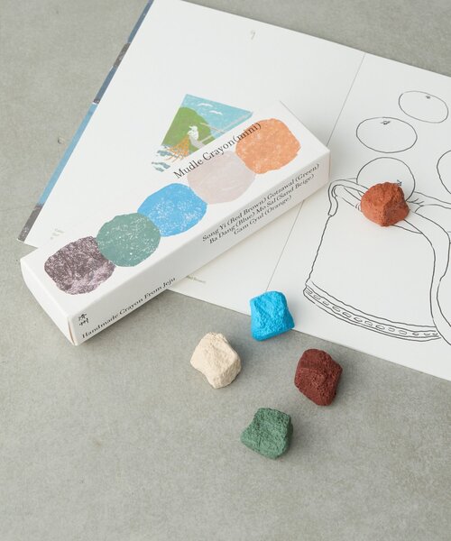 クレヨン∞ クレヨン 6色セット｜DotMuseCrayon ドットミュゼクレヨン