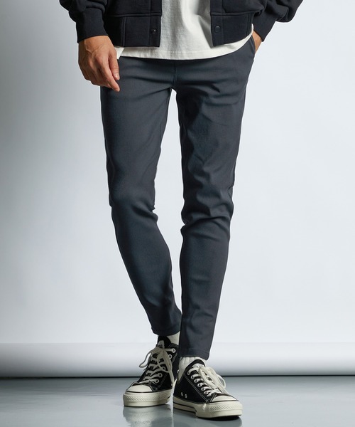 LANVIN en Bleu(ランバンオンブルー)の「超伸縮「ガムストレッチ」スキニー イージーチノパン(スラックス・メンズ・チャコールグレー/ブラック/グレイッシュベージュ/ネイビー・50/48/46/52)」の22枚目の写真