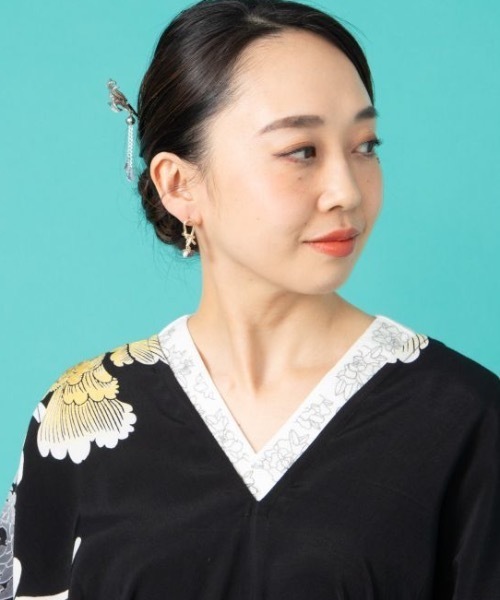 岩座 IWAKURA(イワクラ)の「【岩座】艶結ピアス(ピアス(両耳用)・レディース・イエロー系その他/ホワイト系その他/パープル/ピンク系その他・FREE)」の7枚目の写真