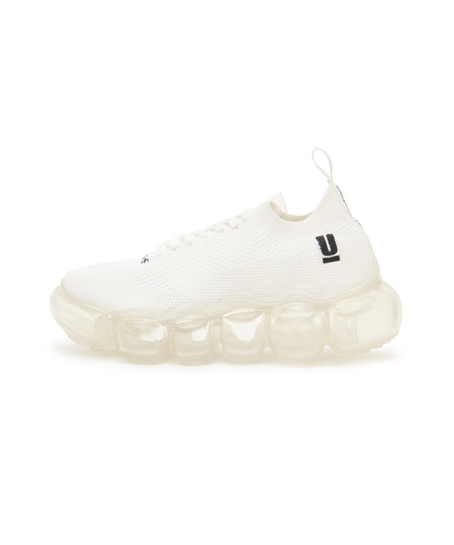 UNDERCOVER（アンダーカバー）の「UP1F9F01（スニーカー・メンズ・ホワイト/ブラック・26cm/29cm/28cm/27cm）」の2枚目の写真