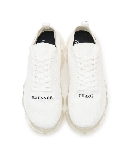 UNDERCOVER（アンダーカバー）の「UP1F9F01（スニーカー・メンズ・ホワイト/ブラック・26cm/29cm/28cm/27cm）」の4枚目の写真