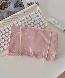 shopnikoniko（ショップニコニコ）の「折りたたみ トラベル メッシュコスメポーチ（ポーチ）」