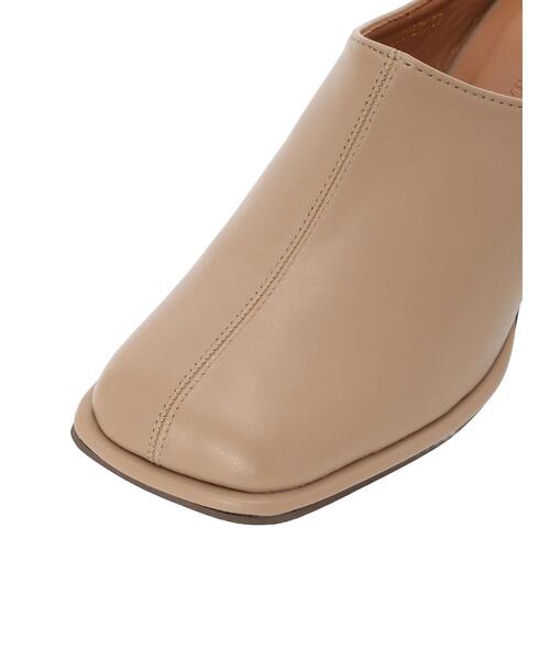 Te chichi（テチチ）の「オブリックミュール（ブーツ・レディース・ブラウン/ブラック・37/38）」の8枚目の写真