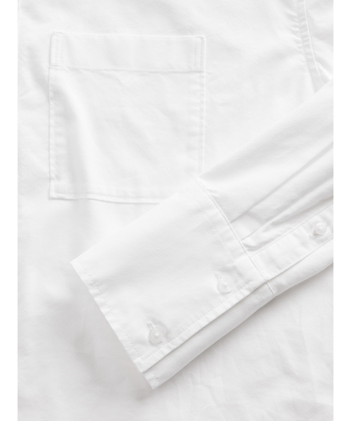 セール】オーガニックコットン オックスフォード オーバーサイズ