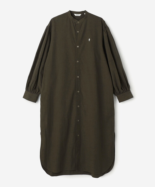 Gymphlex | タイプライター バンドカラーワンピース WOMEN（ワンピース