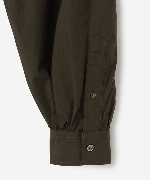 GYMPHLEX（ジムフレックス）の「Gymphlex | タイプライター バンドカラーワンピース WOMEN（ワンピース・レディース・ブラウン/チャコール・12）」の7枚目の写真