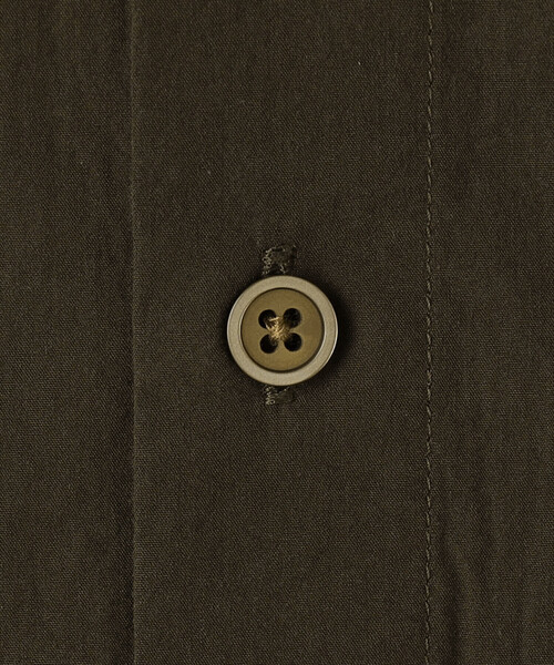 GYMPHLEX（ジムフレックス）の「Gymphlex | タイプライター バンドカラーワンピース WOMEN（ワンピース・レディース・ブラウン/チャコール・12）」の4枚目の写真