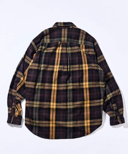 NAUTICA（ノーティカ）の「NAUTICA/ノーティカ ウォッシュド ビックチェック ヘビーコットン ネルシャツ（シャツ/ブラウス・メンズ・グリーン/ネイビー/オリーブ・MEDIUM/LARGE/X-LARGE）」の16枚目の写真