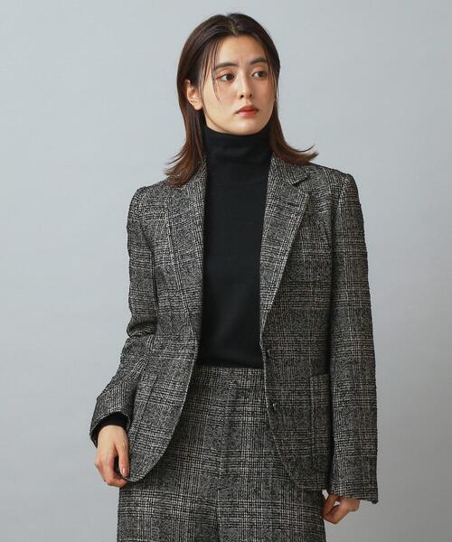DRESSTERIOR（ドレステリア）の「ループグレンチェックジャケット（テーラードジャケット・レディース・ブラック系1・34/36/38）」の15枚目の写真