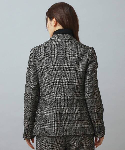 DRESSTERIOR（ドレステリア）の「ループグレンチェックジャケット（テーラードジャケット・レディース・ブラック系1・34/36/38）」の11枚目の写真