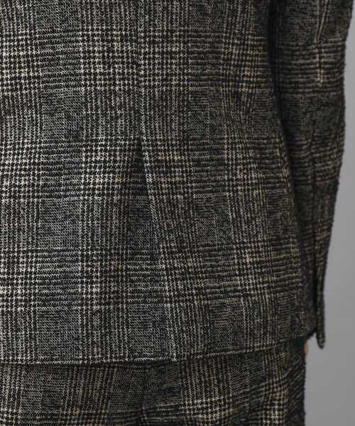 DRESSTERIOR（ドレステリア）の「ループグレンチェックジャケット（テーラードジャケット・レディース・ブラック系1・34/36/38）」の7枚目の写真