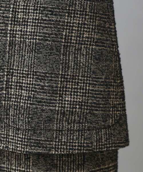 DRESSTERIOR（ドレステリア）の「ループグレンチェックジャケット（テーラードジャケット・レディース・ブラック系1・34/36/38）」の5枚目の写真