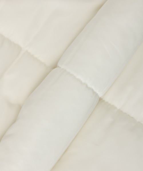 Amourire girl（アムリールガール）の「スタンドカラー中綿リボンブルゾン（ブルゾン・キッズ・サックスブルー/グレー/オフホワイト・130cm/140cm/150cm/160cm）」の7枚目の写真