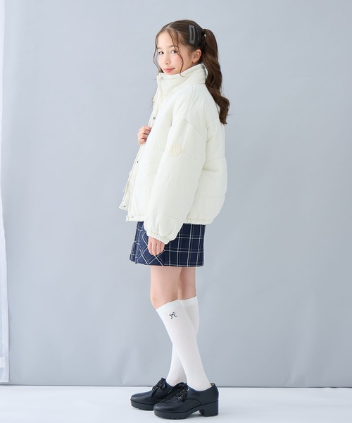 セール】スタンドカラー中綿リボンブルゾン（ブルゾン）｜Amourire