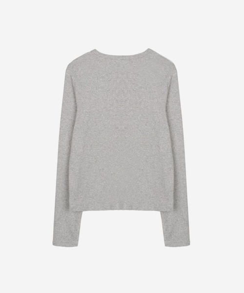3.3 Field Trip (3.3フィールドトリップ)の「3.3 Field Trip/ソフトタッチロングスリーブ(Tシャツ/カットソー・レディース・グレー/ブラック/アイボリー・FREE)」の11枚目の写真