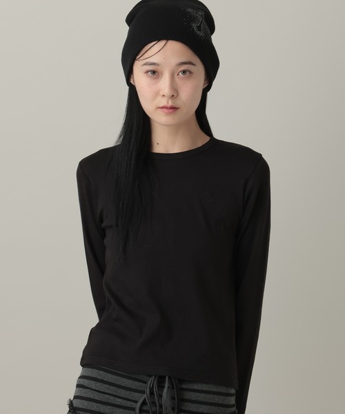 3.3 Field Trip (3.3フィールドトリップ)の「3.3 Field Trip/ソフトタッチロングスリーブ(Tシャツ/カットソー・レディース・グレー/ブラック/アイボリー・FREE)」の14枚目の写真