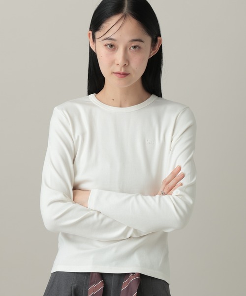3.3 Field Trip (3.3フィールドトリップ)の「3.3 Field Trip/ソフトタッチロングスリーブ(Tシャツ/カットソー・レディース・グレー/ブラック/アイボリー・FREE)」の19枚目の写真