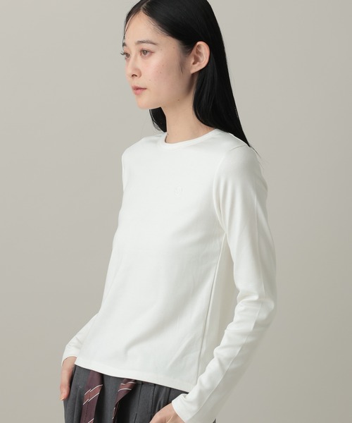 3.3 Field Trip (3.3フィールドトリップ)の「3.3 Field Trip/ソフトタッチロングスリーブ(Tシャツ/カットソー・レディース・グレー/ブラック/アイボリー・FREE)」の20枚目の写真