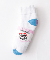Railroad Sock（レイルロードソック）の「【THE RAILROAD SOCK/レイルロードソック】3組ソックス/ホワイト/靴下【WEB限定】（ソックス/靴下）」