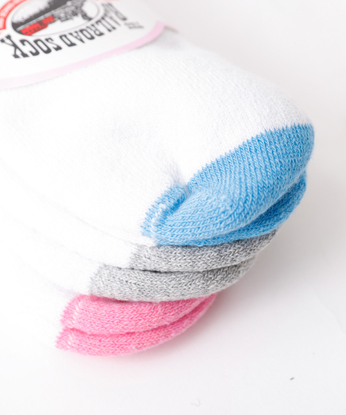 Railroad Sock（レイルロードソック）の「【THE RAILROAD SOCK/レイルロードソック】3組ソックス/ホワイト/靴下【WEB限定】（ソックス/靴下・レディース・その他1/その他2・フリー）」の4枚目の写真