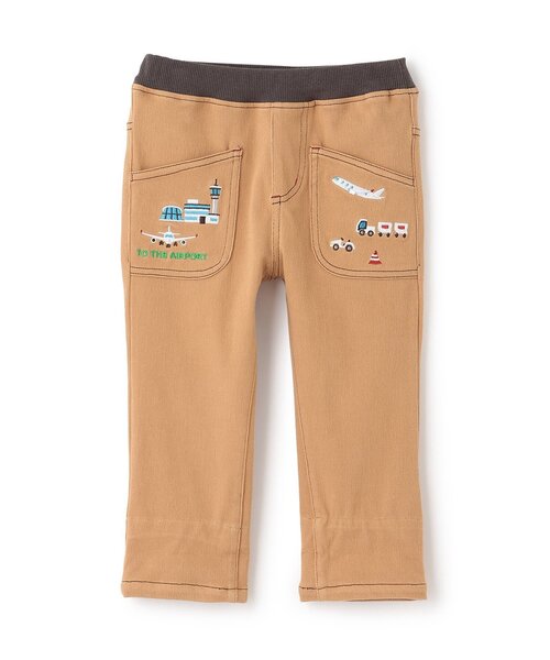 kladskap(クレードスコープ)の「【JAL】ロング丈ストレートパンツ(その他パンツ・キッズ・ネイビー/ベージュ・90cm/100cm/110cm/120cm/130cm)」の1枚目の写真