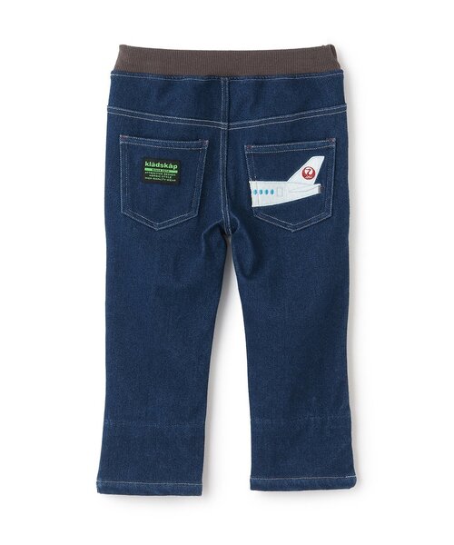 kladskap(クレードスコープ)の「【JAL】ロング丈ストレートパンツ(その他パンツ・キッズ・ネイビー/ベージュ・90cm/100cm/110cm/120cm/130cm)」の4枚目の写真