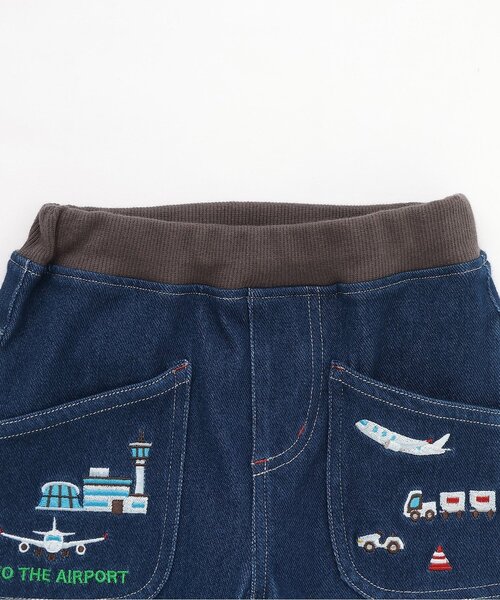 kladskap(クレードスコープ)の「【JAL】ロング丈ストレートパンツ(その他パンツ・キッズ・ネイビー/ベージュ・90cm/100cm/110cm/120cm/130cm)」の5枚目の写真