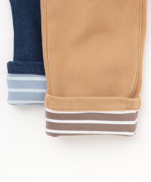 kladskap(クレードスコープ)の「【JAL】ロング丈ストレートパンツ(その他パンツ・キッズ・ネイビー/ベージュ・90cm/100cm/110cm/120cm/130cm)」の9枚目の写真