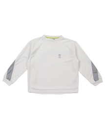 K-SWISS（ケースイス）の「【K-SWISS/ケースイス】バックライントレーナー/長袖 レディース カラーライニング 2WAYデザイン スポーツカジュアル（スウェット）」