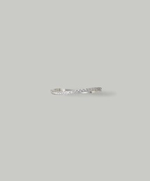 【金属アレルギー軽減】〈SV925〉12号ＣＺニュアンスラインリング