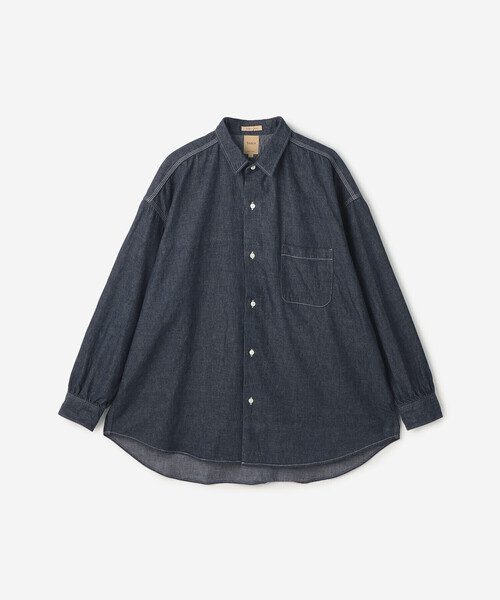 Sanca（サンカ）の「Sanca | セルビッチ ツイル オーバーフィットシャツ MEN（シャツ/ブラウス・メンズ・ブルー系その他5・3/2）」の12枚目の写真